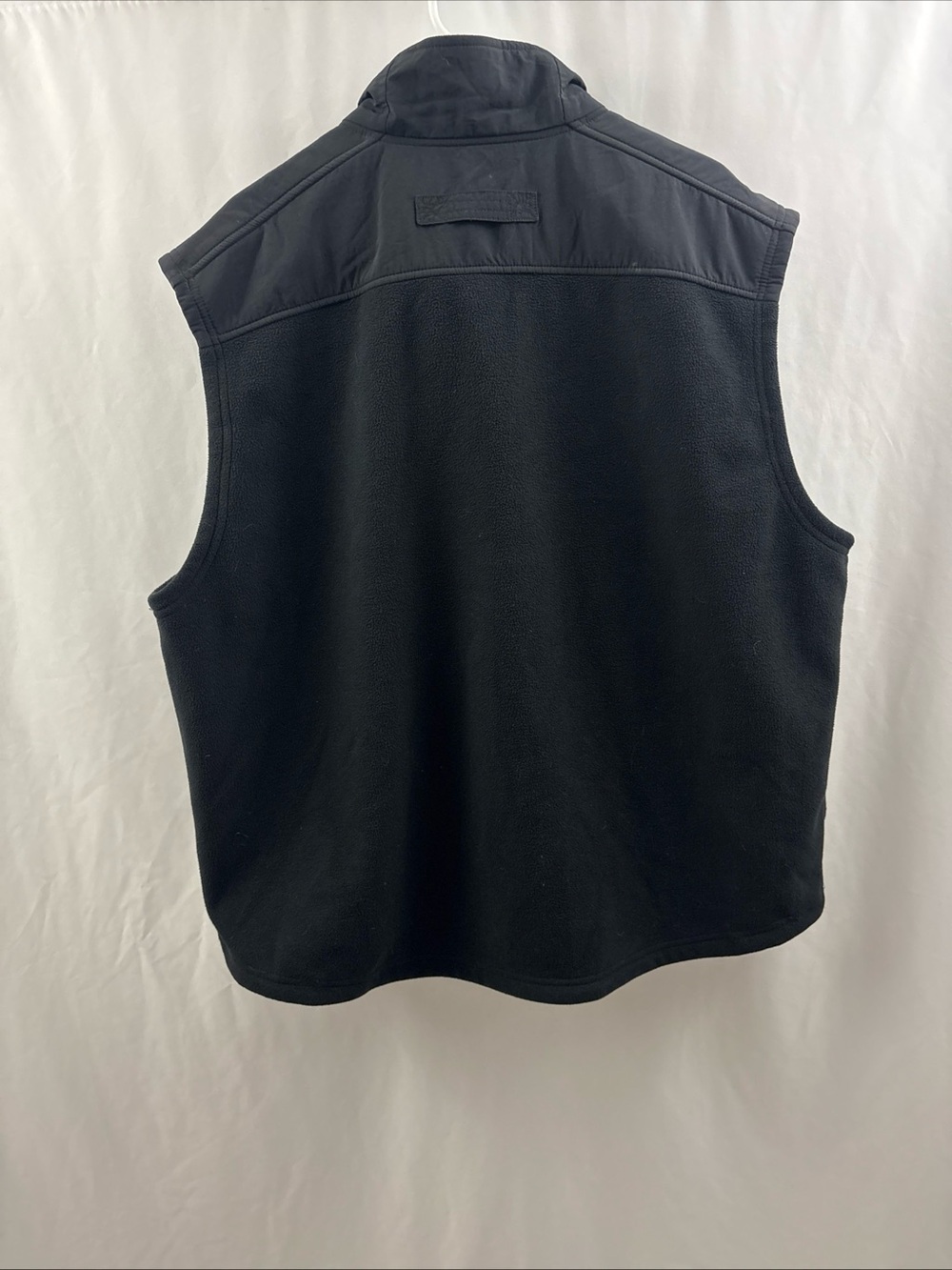 Duluth Trading Co Mens 2XL Black Full Zip Mock Neck Sweater Vest Mid Weight - Picture 4 of 5